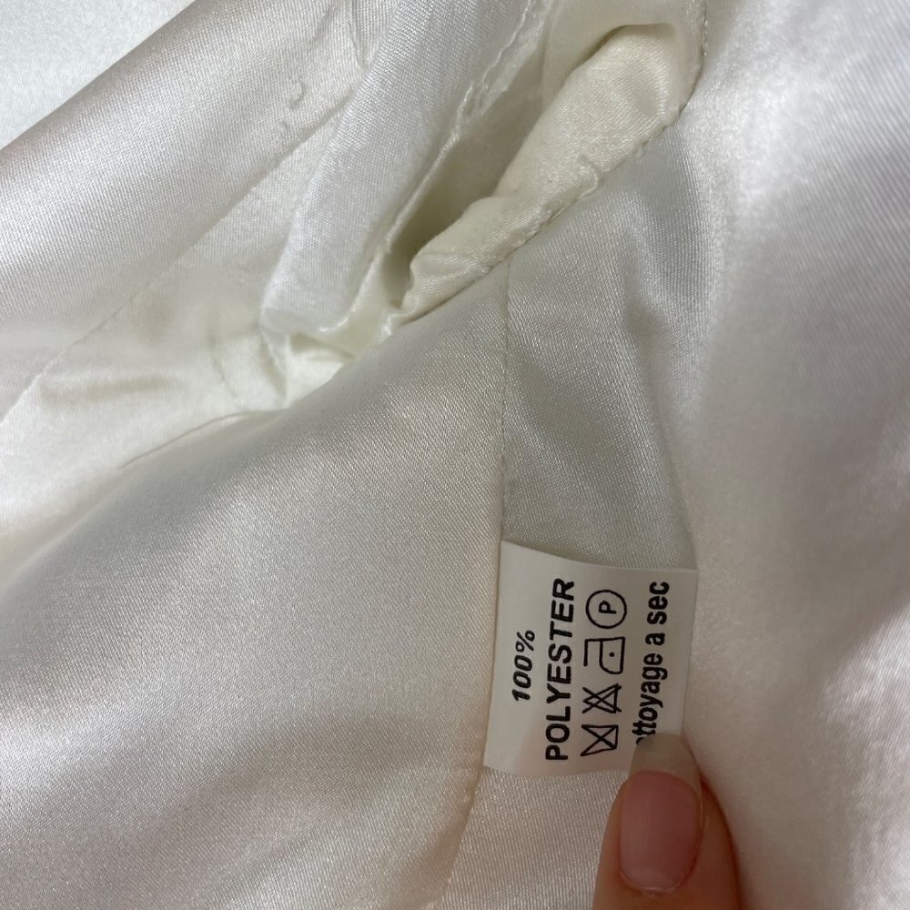 Floravere RBG Single Button Bridal Blazer Jacket White - Picture 10 of 12